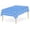 Blue, variant on LQCrafK Gingham Tablecloth, Blue and White Checkered Tablecloths, 54x108 Inches Disposable Plastic Buffalo Plaid Tablecovers, Waterproof Rectangle Picnic Table Covers, Birthday Party Supplies