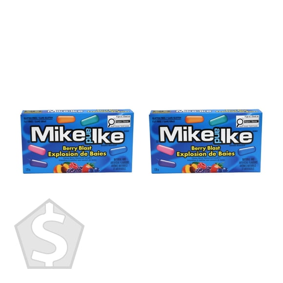Mike and Ike Berry Blast, 12 × 120 g - Pack of 2