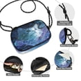 thumbnail image 4 of Stylish Crossbody Phone Bag Purse Handbags Adjustable Strap, Compact Design for Essentials Cute Blue and White Cat, 4 of 7