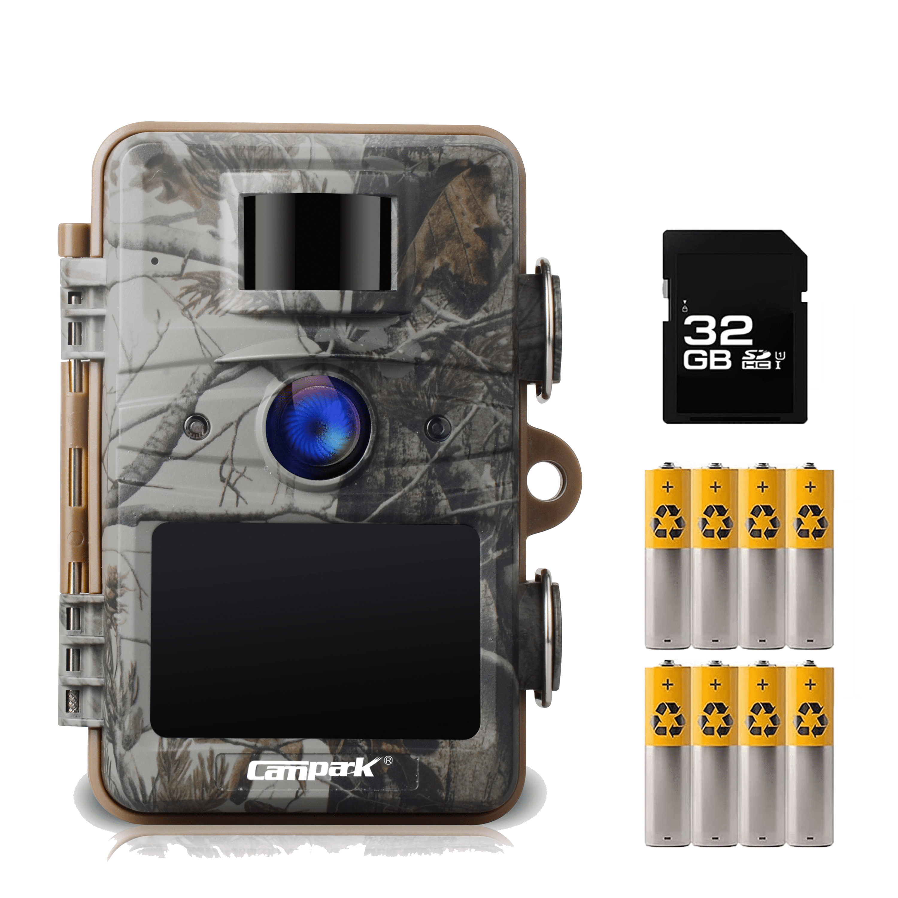 Campark Trail Game Camera 16MP 1080P FHD Waterproof IR Hunting Scouting Wildlife 