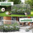 thumbnail image 4 of Large Crop Cages with Raised Garden Bed for Garden Plant, 74"x37.4"x 59" Plants Protection Tent Cage, Plant Netting Cover Garden Covers for Vegetables Flowers Fruits Herbs, 4 of 8