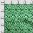 thumbnail image 2 of oneOone Viscose Chiffon Green Fabric Abstract Stripe Sewing Material Print Fabric By The Yard 42 Inch Wide, 2 of 5