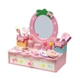 thumbnail image 3 of Juego de Tocador de Madera para Niños Y Niñas, Juego de Maquillaje Montessori, Juego de Maquillaje de Juguete, Juego de Mesa de Maquillaje para Niños Vistoso, 3 of 9
