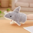 thumbnail image 2 of Interactive Plush Hand Puppet for Kids - Cute Animal Hand Puppet with Moving Mouth, Educational Toys for Children 3+ Years, Fun Family Activity Toys, Soft Plush Parent-Child Toys Shark, 2 of 5