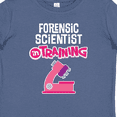 thumbnail image 4 of Inktastic Future Forensic Scientist in Training Girls Baby T-Shirt, 4 of 5