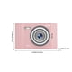 thumbnail image 3 of Cámara digital Pisexur para hombres, fotografía HD de 720p, zoom digital de 8x, cámara compacta CCD de 27 megapíxeles para estudiantes, varios efectos de filtro integrados, electrónica para niños, or, 3 of 7