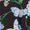 Black Soot Butterfly Floral, variant on Joyspun Women’s Sleepwear Knit Midi Chemise, Sizes S-5X