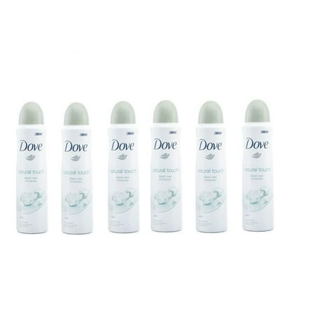 Dove Natural Touch Dead Sea Minerals Deodorant Spray 150ml 5.07oz (Pack Of 6) - Walmart.com