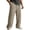 Khaki, variant on Afelkas Men's Relaxed Fit Casual Pants Drawstring Waist Lightweight Trousers for Daily Workwear and Easy Casual Weekend Outings Army Green,M