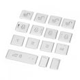 thumbnail image 1 of Door Window Switch Button Cover Trim 15pcs  Fit For Range Rover Sport 14-17, 1 of 8