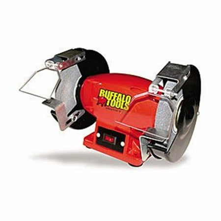 Black Bull 6 Inch Electric Bench Grinder Coarse Medium Dual
