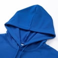 thumbnail image 4 of kamemir Plus Size Sweatshirts Mens Hoodies Pullover Oversized Acid Wash Hoodie Heavyweight Hoodie Men Athletic Vintage Sweatshirt Streetwear Unisex(Blue,3XL), 4 of 6
