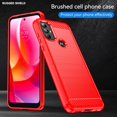 thumbnail image 4 of HSHDLDF Moto G Power 2022 Slim Sturdy Cases Compatible with Motorola Moto G Power 2022 Cases Rugged Shield Thin Covers GPower 2022 Etuis Skins Bumpers (Red), 4 of 7