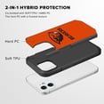 thumbnail image 2 of Apple iPhone 15 Plus (6.7) / Apple iPhone 14 Plus (6.7) - Licensed NCAA of Oregon State University Beavers Logo on Orange Textured Dual Layer Case, 2 of 5