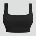 thumbnail image 2 of Cathalem Womens Tank Tops Loose Fit Ribbed Knit Casual Fitted Basic Shirts,Black L, 2 of 4