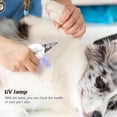 thumbnail image 3 of Pet Nail Trimmers for Small Animals, Cat Dog Nail Clippers with Adjustable LED UV Light, Cat Claw Care Kit for Home Care, Professional Pet Claw Tools for Tiny Dog Cat Rabbit Bird Puppy Kitten, 3 of 5
