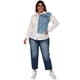 thumbnail image 5 of Camisa con mezclilla talla extra, modelo 3700 blanco 38 Roman Fashion Camisa extra 3700, 5 of 6