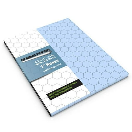 Gaming Paper GGP1202 Singles Isometric Gaming Paper, Blue - 100 Piece
