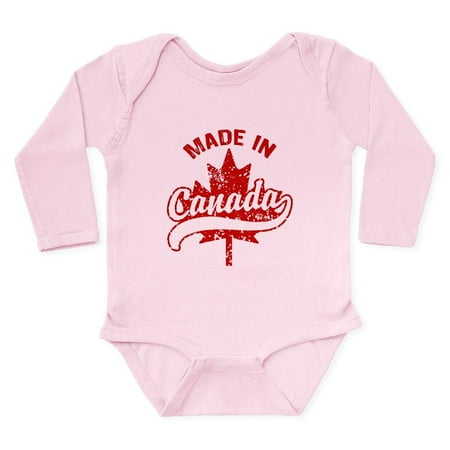 

CafePress - Made In Canada Body Suit - Long Sleeve Infant Bodysuit