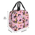 thumbnail image 3 of Lsque 2336109497 Pattern Lunch Bag Women/Men Insulated Lunch Box,Small Leakproof Cooler Food Lunch Containers Reusable High Capacity Lunch Tote Bags, 3 of 6