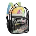 thumbnail image 5 of ALAZA Clear Backpack Unicorn Standing on Rainbow PVC Transparent BookBag, 5 of 7