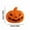 A, variant on Halloween Pumpkin Lights Vintage Halloween Decorations Classic Plastic Pumpkin Statue Light Up Pumpkin Halloween Table Decor for Home Office Haunt House Party Decorations
