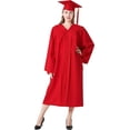 thumbnail image 2 of Toga y Birrete de Graduación JM 2023 Rojo L para Adultos, 2 of 5