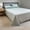LB Blue Twin Size, variant on AuroraX Bed Sheet Twin Size , Cooling Green Sold Separately Wrinkle Free Waffles Weave Solid Flat Sheets Twin for Women