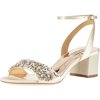 Badgley Mischka Womens Ivanna Heeled Sandal