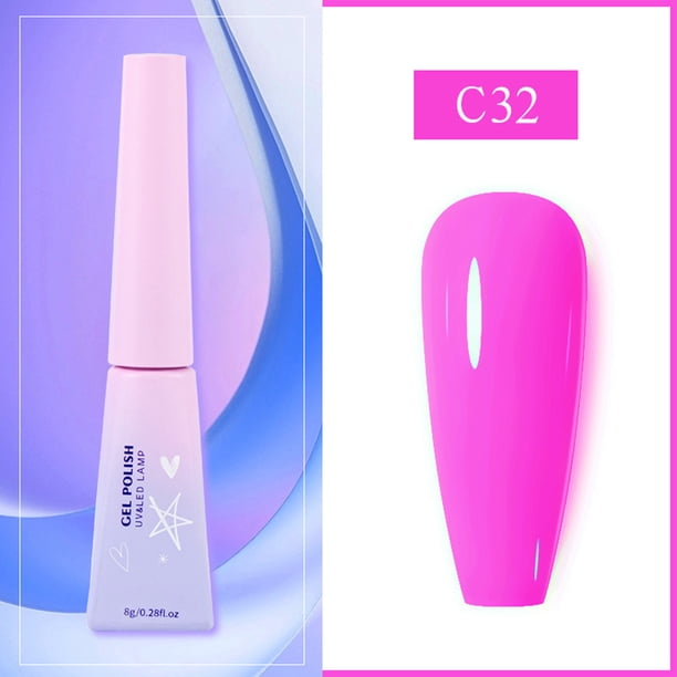 Esmalte de uñas con purpurina y efecto espejo, holográfico, rojo, base seca, capa superior para uñas de manos y pies, manicura francesa, 8 ml, extensión de uñas