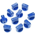 thumbnail image 1 of LAICAIW 10pcs Guitar AMP Effect Pedal Knobs Pointer Knob with Set Screw Blue, 1 of 2