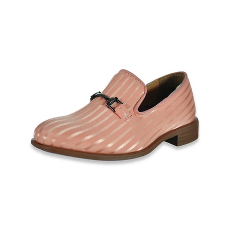 

Jodano Boys Velvet Buckle Slip-On Shoes - rose pink 10 toddler