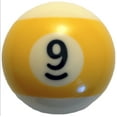 Single 9 Billiard Pool Ball Replacement 2.25 inch Regular Size Standard 2 1/4"