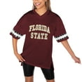 thumbnail image 3 of Women's Gameday Couture Garnet Florida State Seminoles Until Kickoff Rhinestone Fashion T-Shirt, 3 of 6