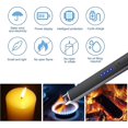 thumbnail image 3 of Mini encendedor recargable por USB, resistente al viento, largo, recargable (velas no incluidas), 3 of 5