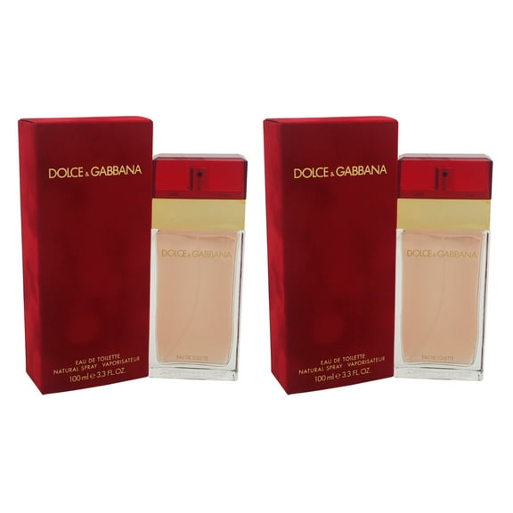 Dolce and Gabbana - Pack of 2 - 3.4 oz EDT Spray