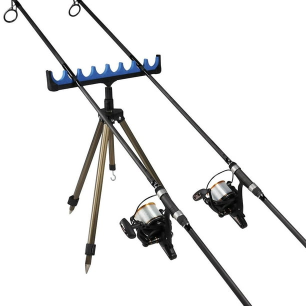 Fishing Rod Holder Support Outdoor Tripod for Fishing Poles Shore