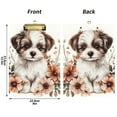 thumbnail image 5 of FORMRS Acrylic Clipboard with Low Profile Clip Standard A4 Letter Size, 12.5" x 9", Dog Pink Flower, 5 of 8