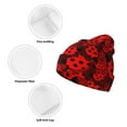 thumbnail image 3 of Hirioo Ladybugs 1 for Men's Knit Cuffed Beanie for Outdoor Activities Unisex, 3 of 6