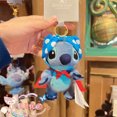 thumbnail image 4 of Llavero de peluche con colgante de oso de fresa de Mickey Minnie Stitch original de la tienda Disney de Shanghái, 4 of 4