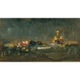 thumbnail image 2 of Theodor Von Hörmann 14x10 Gold Ornate Wood Frame and Double Matted Museum Art Print Titled - Still Life (Before 1895), 2 of 4