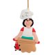 thumbnail image 2 of [Yuexinghui] Bolsa De Chef De Cocina Con Colgante De árbol De Navidad De Propiedad Intelectual Sin Tratar, Colgantex1 Color De Imagen 1 ANGGREK Christmas Tree Decorations, 2 of 8