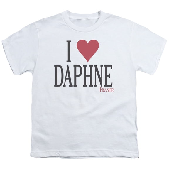 Frasier - I Heart Daphne - Youth Short Sleeve Shirt - Small