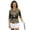 Camo Forest Deer, variant on Uorisanigo Leopard-Print Golf Women's Golf Top Comfortable Polyester Spandex Fabric Moisture Wicking Casual Tennis Activewear Fashion Quarter Zip Workout Sports Outing Wear