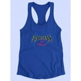 thumbnail image 3 of Madness Of Metal W Thunder Racerback Tank Women -Image by Shutterstock, Female Medium, 3 of 4