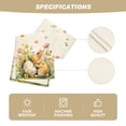 thumbnail image 4 of Sm:)e Happy Easter Table Runner Bunny Eggs Floral Spring Holiday Farmhouse Kitchen Indoor Outdoor Decoration ,13 x 72 Inch, 4 of 6