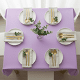 thumbnail image 2 of AK TRADING CO. 54" x 54" Polyester Square Tablecloth - Perfect for Any Occasion Like Parties, Wedding, Buffet Decoration, Indoor & Outdoor Use (Lavender), 2 of 14