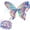 0.8"*0.8", variant on 100 Pack Iridescent Acrylic Squares, Mini Rainbow Holographic Tiles, 3mm Thick Colorful Plastic Pieces for DIY Mosaic Art and Jewelry Making (A)