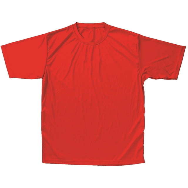 CAMISETA, MANEJO DE HUMEDAD - YOUTH-RED-L Martin Sports TSY9-RED-L