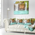 thumbnail image 3 of Designart Dry Sap Waterfall - Photography Throw Pillow - 18x18, 3 of 5